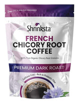 Chicory Root Powder, 1 lb. French Chicory Root Coffee Replacement, Coffee Alternative Caffeine Free Coffee Substitute, Chicory Root roasted Chicory Coffee, Ground Chicory Roasted. By Shrinksta.