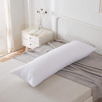 Acanva Fluffy Bed Sleeping Side Sleeper Body Pillow Insert, Extra-Long 20” x 72”, White - Big Hawaiian Gift Shop