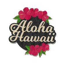 "Aloha Hawaii" Bamboo Sticker