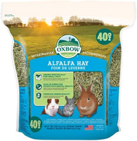 Oxbow Animal Health Alfalfa Hay - All Natural Hay for Young, Pregnant, or Nursing Small Pets - 40 oz.