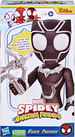 Spidey and His Amazing Friends Supersized Black Panther Marvel Action Figure, 9-inch, Preschool Super Hero Toys, Kids Easter Basket Stuffers or Gifts, Ages 3+