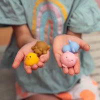 Nutty Toys Animal Squishies, 20 Soft & Cute Kawaii Fidgets | Top Classroom Prizes, Bulk Pinata & Egg Fillers | Unique Gifts for Kids, Teens, Adults | Best Boys & Girls Easter Basket Stuffers Idea 2024